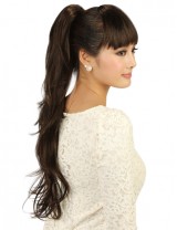 Wigs2you 馬尾 日本正品 長 微卷 時尚 夾式馬尾 氣質OL型WS-5016-MB